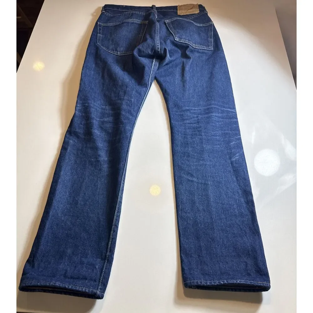 orSlow Lot 107 Ivy Fit Jeans Made in Japan Selvedge Denim Indigo XS S (1)